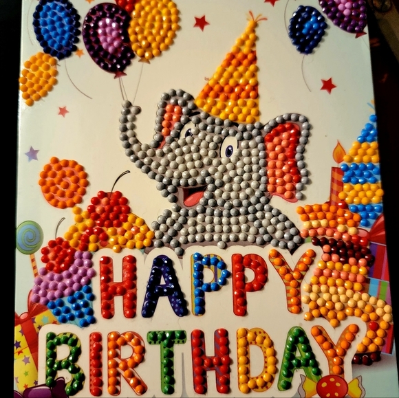 HOST PICK 🐘 Happy Birthday Card Elephant - Picture 3 of 9